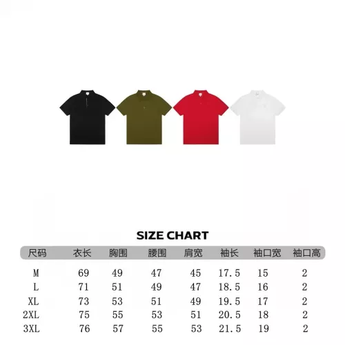 Replica Burberry T-Shirts Short Sleeved For Men #1282569 $38.00 USD for Wholesale