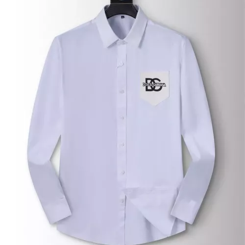 Dolce & Gabbana D&G Shirts Long Sleeved For Men #1282941