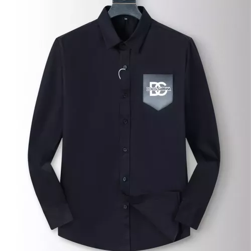 Dolce & Gabbana D&G Shirts Long Sleeved For Men #1282969