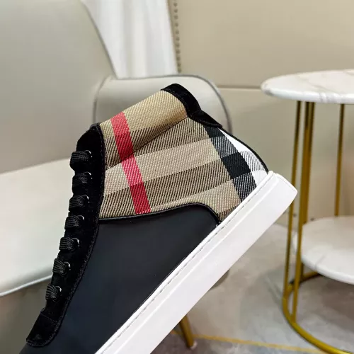 Replica Burberry High Tops Shoes For Men #1284080 $82.00 USD for Wholesale