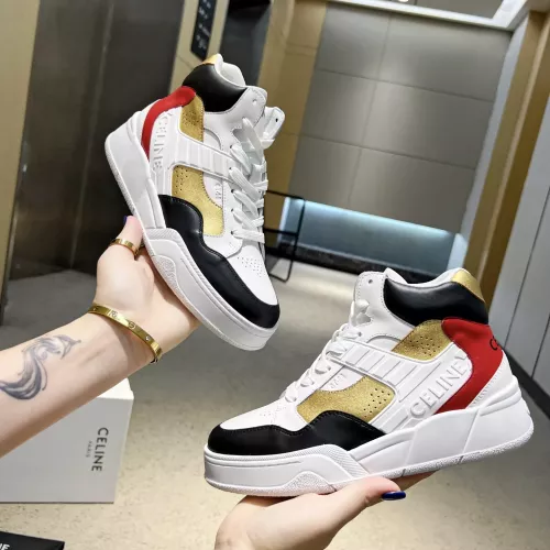 Replica Celine High Top Shoes For Men #1284617 $108.00 USD for Wholesale