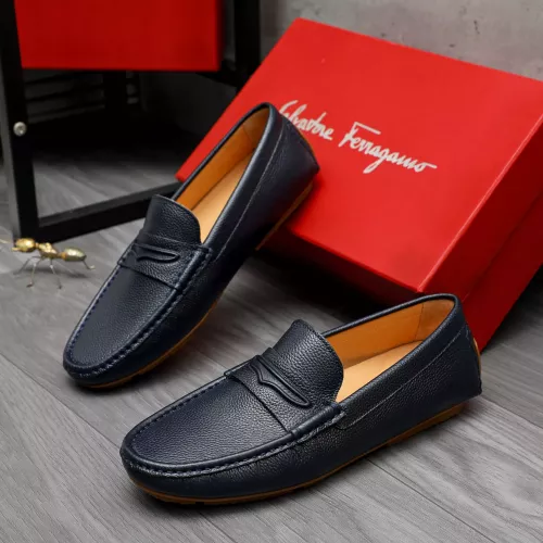 Salvatore Ferragamo Leather Shoes For Men #1284743