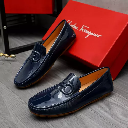 Salvatore Ferragamo Leather Shoes For Men #1284748