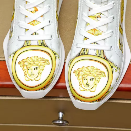 Replica Versace High Tops Shoes For Men #1285288 $76.00 USD for Wholesale