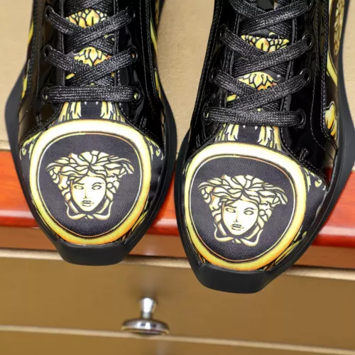 Replica Versace High Tops Shoes For Men #1285289 $76.00 USD for Wholesale