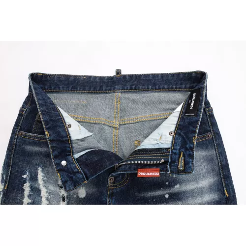 Replica Dsquared Jeans For Men #1285316 $60.00 USD for Wholesale