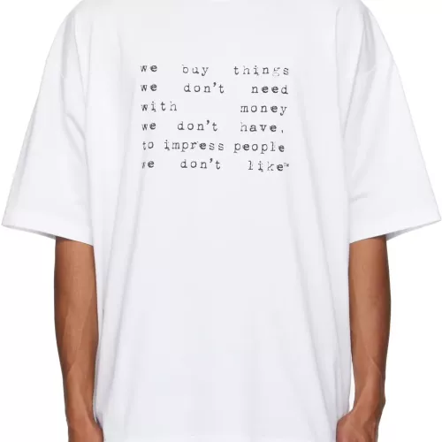 VETEMENTS T-Shirts Long Sleeved For Unisex #1285347