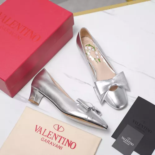 Replica Valentino High-Heeled Shoes For Women #1285663 $112.00 USD for Wholesale