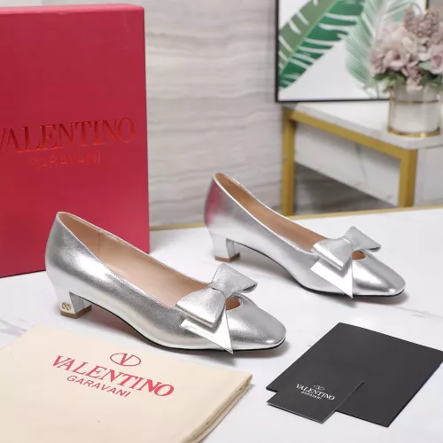 Replica Valentino High-Heeled Shoes For Women #1285663 $112.00 USD for Wholesale