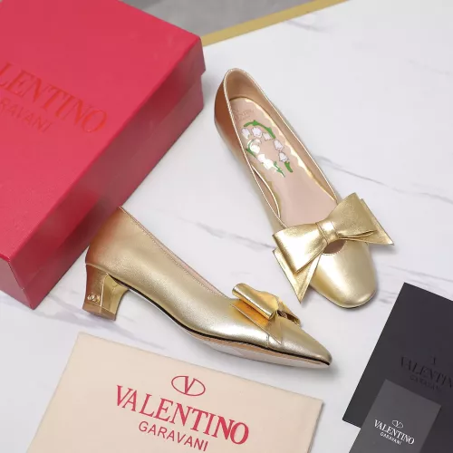 Replica Valentino High-Heeled Shoes For Women #1285665 $112.00 USD for Wholesale