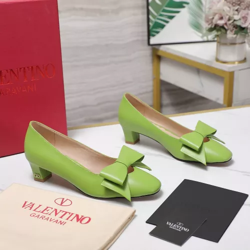 Replica Valentino High-Heeled Shoes For Women #1285668 $112.00 USD for Wholesale