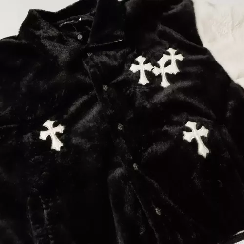 Replica Chrome Hearts Jackets Long Sleeved For Unisex #1285680 $80.00 USD for Wholesale