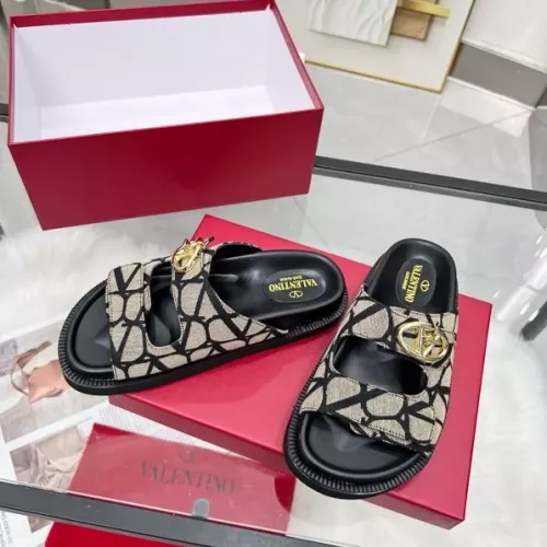 Replica Valentino Slippers For Women #1285802 $85.00 USD for Wholesale