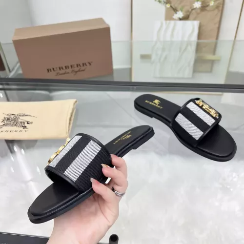 Replica Burberry Slippers For Women #1285898 $85.00 USD for Wholesale