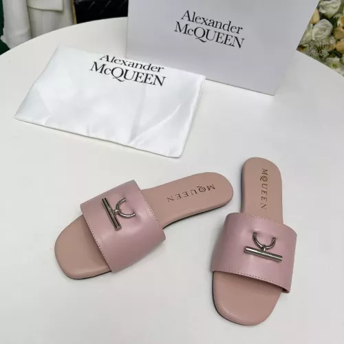 Replica Alexander McQueen Slippers For Women #1285908 $72.00 USD for Wholesale