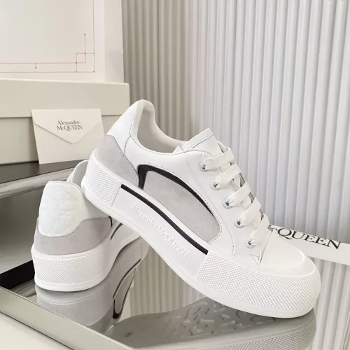 Replica Alexander McQueen Casual Shoes For Men #1285995 $98.00 USD for Wholesale