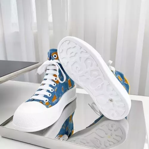 Replica Alexander McQueen High Tops Shoes For Men #1286096 $98.00 USD for Wholesale