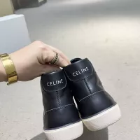 $98.00 USD Celine High Top Shoes For Women #1284608