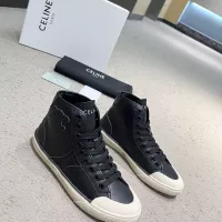 $98.00 USD Celine High Top Shoes For Men #1284611