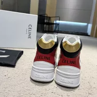 $105.00 USD Celine High Top Shoes For Women #1284618