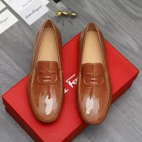 $68.00 USD Salvatore Ferragamo Leather Shoes For Men #1284746