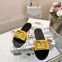 $68.00 USD Dolce & Gabbana D&G Slippers For Women #1285849