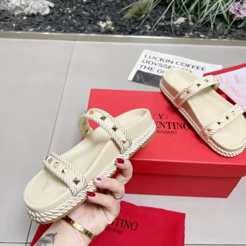 Replica Valentino Slippers For Women #1286199 $82.00 USD for Wholesale