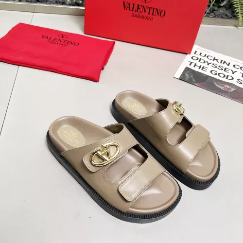 Replica Valentino Slippers For Women #1286203 $88.00 USD for Wholesale