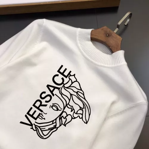 Replica Versace Sweaters Long Sleeved For Men #1286557 $42.00 USD for Wholesale