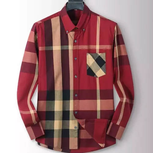 Burberry Shirts Long Sleeved For Men #1286677