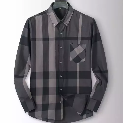 Burberry Shirts Long Sleeved For Men #1286678