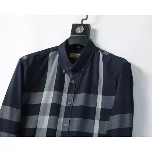 Replica Burberry Shirts Long Sleeved For Men #1286681 $42.00 USD for Wholesale