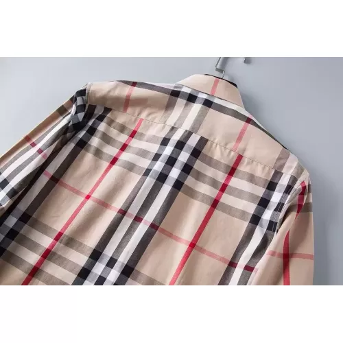 Replica Burberry Shirts Long Sleeved For Men #1286684 $42.00 USD for Wholesale