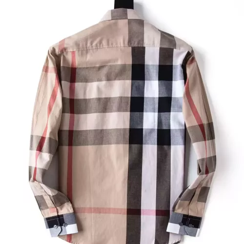 Replica Burberry Shirts Long Sleeved For Men #1286685 $42.00 USD for Wholesale