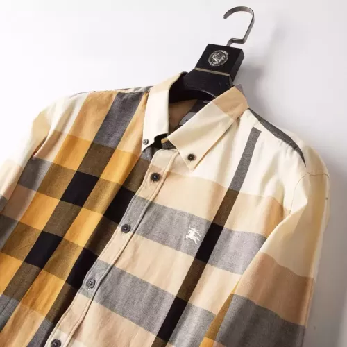 Replica Burberry Shirts Long Sleeved For Men #1286687 $42.00 USD for Wholesale