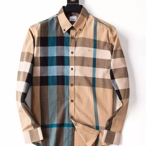 Burberry Shirts Long Sleeved For Men #1286688