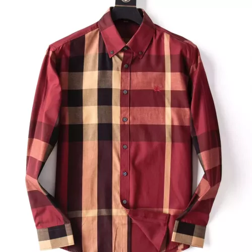 Burberry Shirts Long Sleeved For Men #1286689