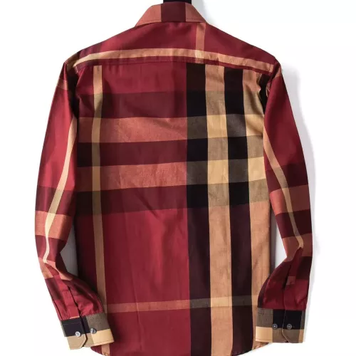 Replica Burberry Shirts Long Sleeved For Men #1286689 $42.00 USD for Wholesale