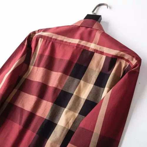 Replica Burberry Shirts Long Sleeved For Men #1286689 $42.00 USD for Wholesale