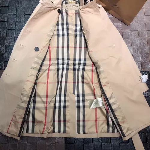 Replica Burberry Trench Coat Long Sleeved For Women #1286732 $135.00 USD for Wholesale