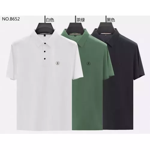 Replica Burberry T-Shirts Short Sleeved For Men #1286966 $40.00 USD for Wholesale