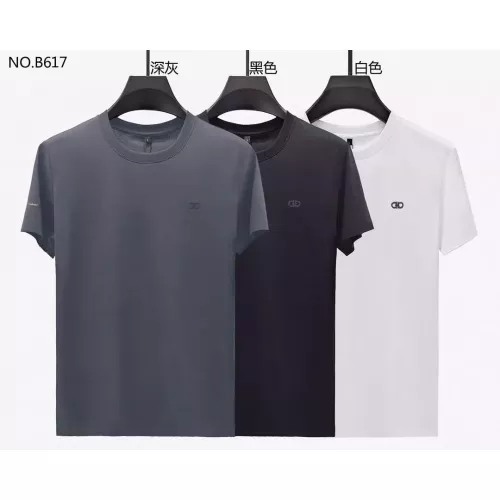 Replica Salvatore Ferragamo T-Shirts Short Sleeved For Men #1287019 $38.00 USD for Wholesale