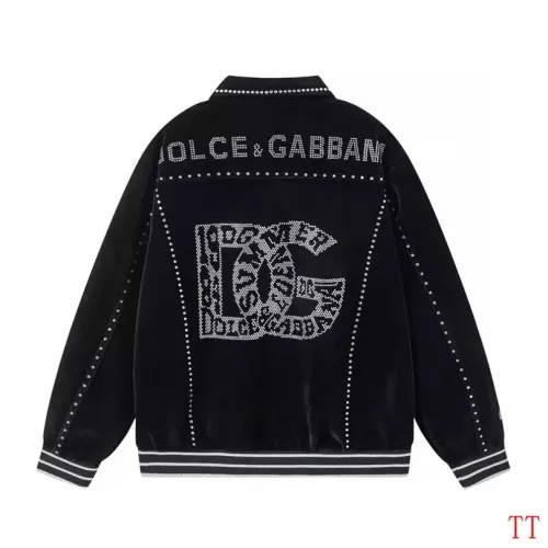 Replica Dolce & Gabbana D&G Jackets Long Sleeved For Men #1287154 $100.00 USD for Wholesale