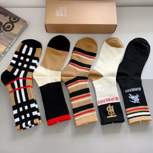 Replica Burberry Socks #1287644 $29.00 USD for Wholesale