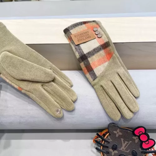 Replica Burberry Gloves #1287836 $39.00 USD for Wholesale