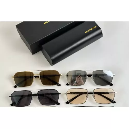 Replica Balenciaga AAA Quality Sunglasses #1288293 $45.00 USD for Wholesale