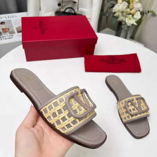 Replica Valentino Slippers For Women #1289275 $82.00 USD for Wholesale