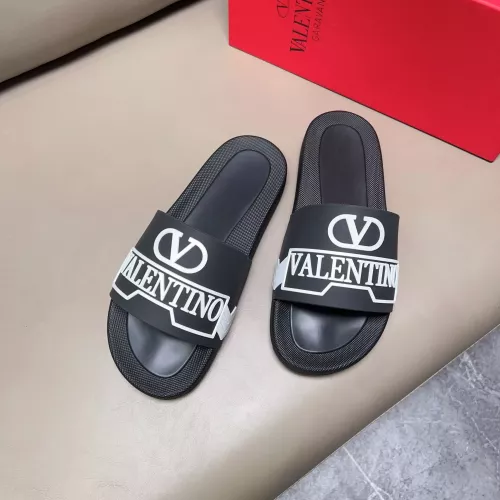 Replica Valentino Slippers For Men #1289297 $45.00 USD for Wholesale