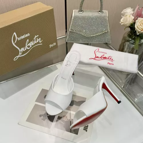 Replica Christian Louboutin CL Slippers For Women #1289417 $76.00 USD for Wholesale