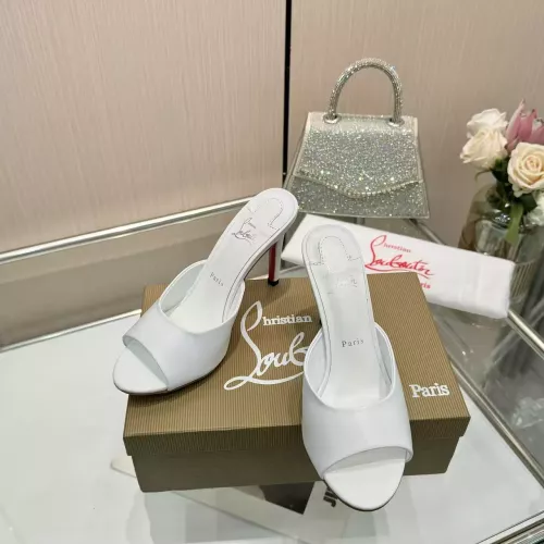 Replica Christian Louboutin CL Slippers For Women #1289417 $76.00 USD for Wholesale